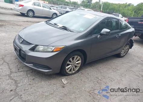 2012 Honda Civic Ex из США, поврежденный, VIN 2HGFG3B87CH510065